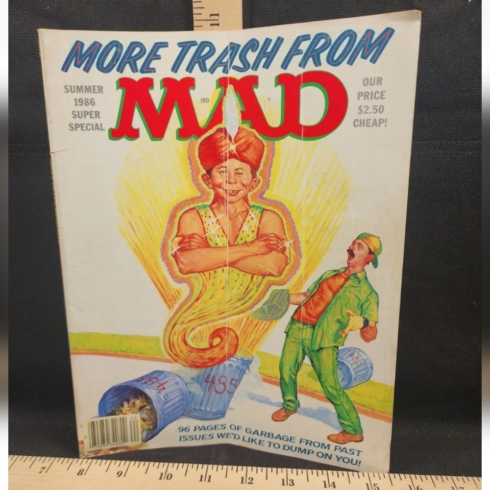 MAD Magazine Summer 1986 More Trash from MAD Issue Used Complete